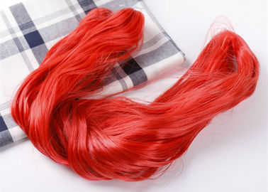 China Línea teñida hilado de nylon amistoso de la tenacidad de Eco del color rojo 0.15m m alto a mano proveedor