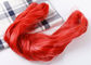 Línea teñida hilado de nylon amistoso de la tenacidad de Eco del color rojo 0.15m m alto a mano proveedor