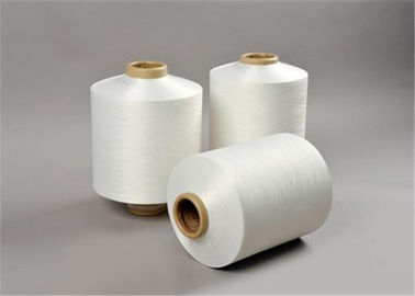 China Hilado blanco crudo reciclado del poliéster DTY, tenacidad hecha girar de los hilados de polyester alta 50D/24F proveedor