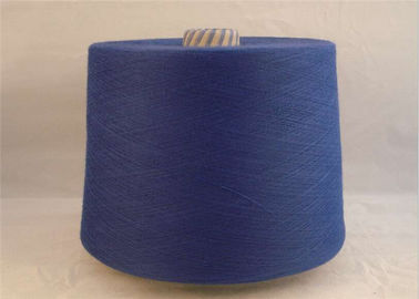 China Color azul marino 100% del poliéster del hilo de los hilados de polyester 20/2 del grado resistente del AA proveedor