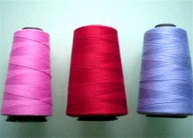 China Hilado colorido teñido 100% del hilo de coser del poliéster 40/2, hilo del poliéster para la máquina de coser proveedor