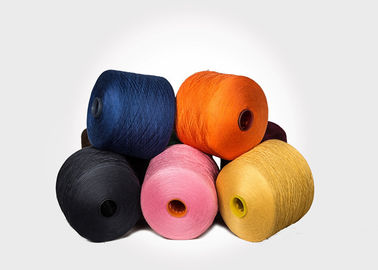 China el cono grande 1.67kg teñió 100 tenacidad de los hilados de polyester la alta 402 para tejer proveedor