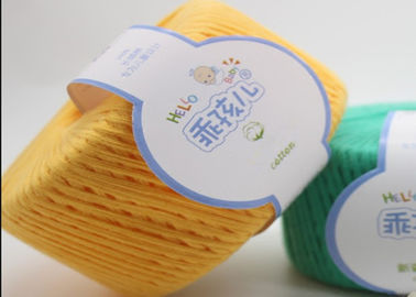 China 100% hilo para obras de punto del algodón, hilado que teje a mano colorido para el desgaste del bebé, ISO aprobado proveedor