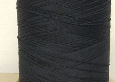 China Hilo para obras de punto de lujo del color negro, hilado de nylon 1300 de PA6 Dtex BCF para las alfombras proveedor