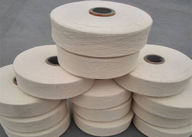 China El blanco crudo abierto del material 16S de la toalla del hilado del extremo recicló el hilo de algodón Eco - amistoso proveedor