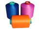 Los hilados de polyester teñidos brillantes amistosos de Eco, poliéster texturizaron el hilado 250D/96F proveedor