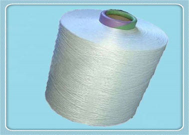 Hilados de polyester reciclados 100D/48F blanqueados, hilados de polyester Dty respirable proveedor