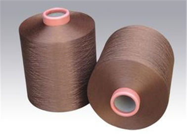 Hilado puro amistoso 150D/96F Undyed del poliéster DTY de la piel en el cono de papel proveedor