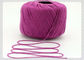 Hilo para obras de punto de lujo púrpura, algodón de seda que hace punto Karn para la ropa de los bebés proveedor