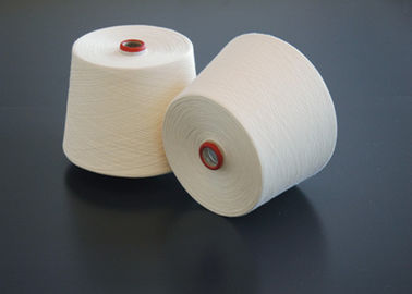 hilo de algodón ligero hecho girar anillo 32S para la máquina para hacer punto circular, blanco puro proveedor