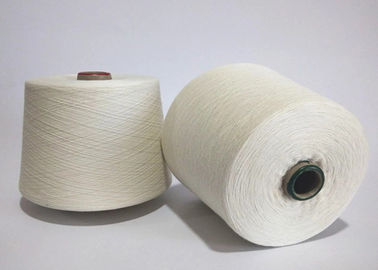 hilo de algodón ligero hecho girar anillo 32S para la máquina para hacer punto circular, blanco puro proveedor