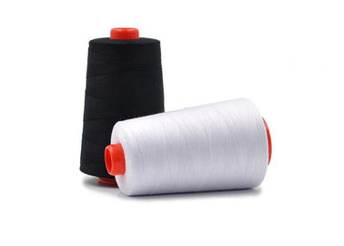 Hilo de coser 40s/3 del alto poliéster de la tenacidad para las telas de la ropa del alto grado proveedor