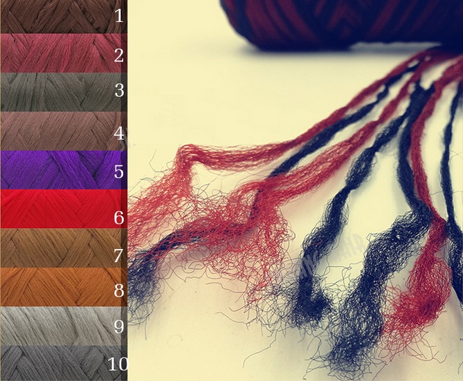 Hilado barato del acrílico del pelo de las lanas del precio del nuevo del Brasil hilado del pelo